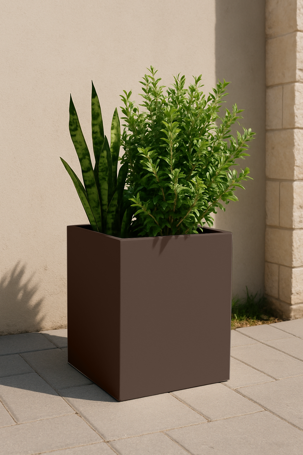 Plain Square Planters