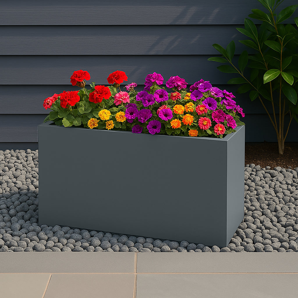 Plain Rectangular Planters