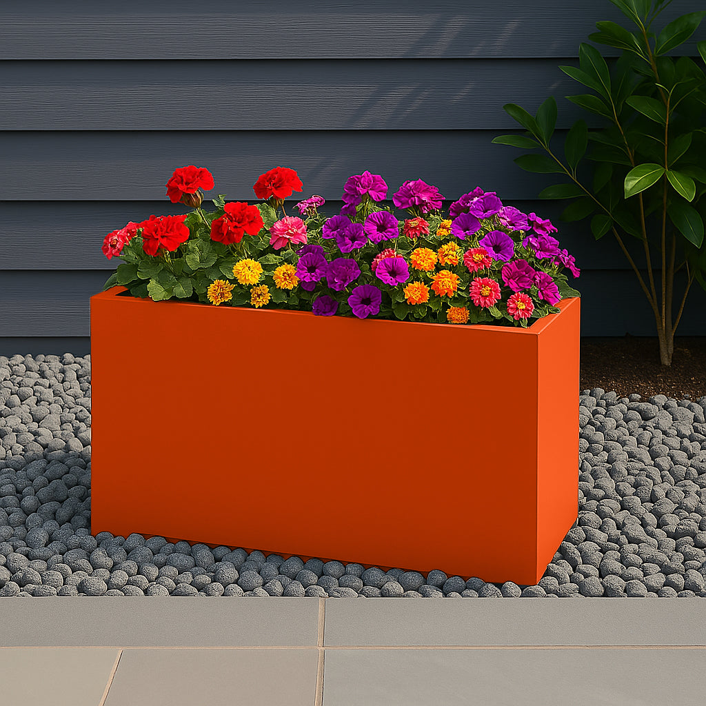 Plain Rectangular Planters