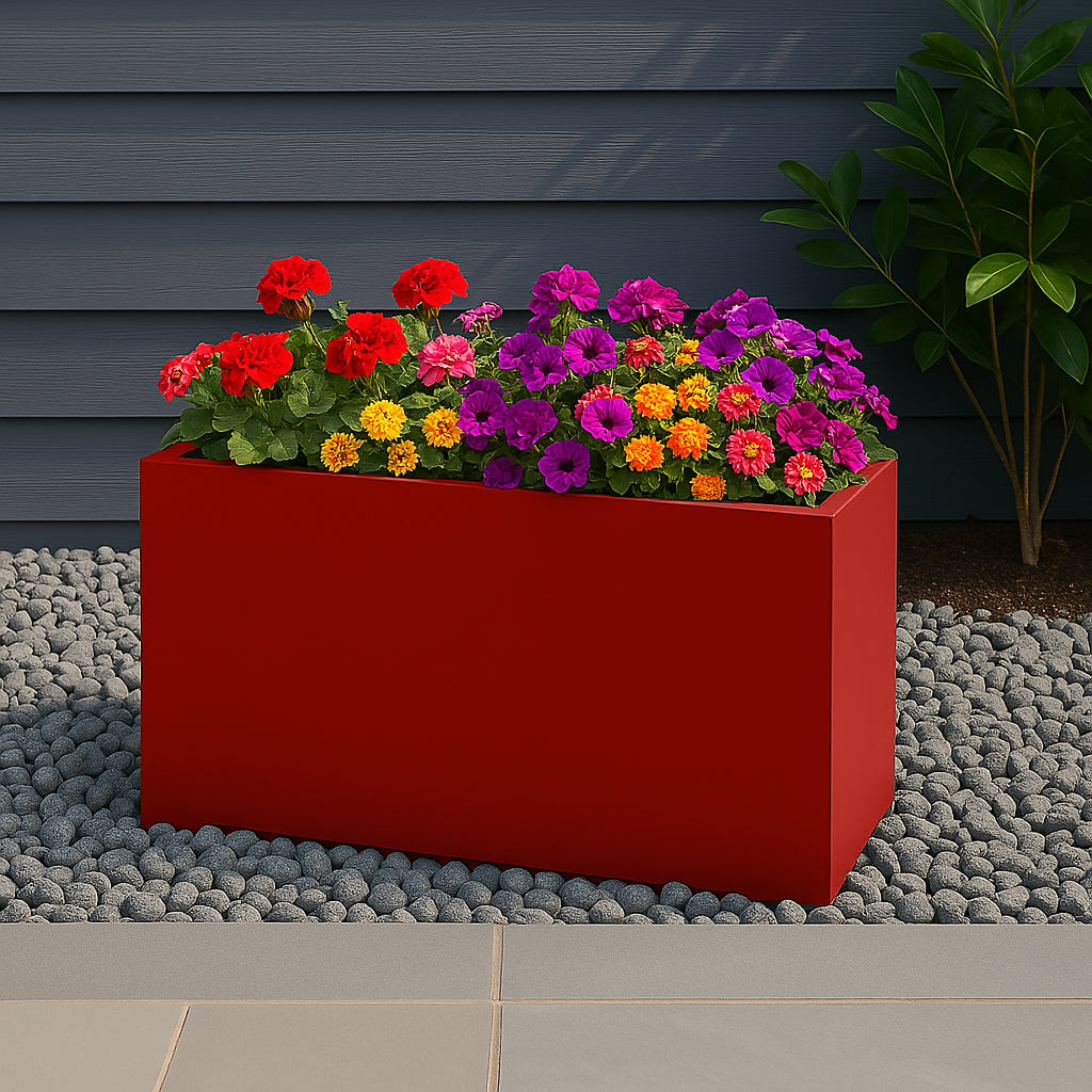 Plain Rectangular Planters
