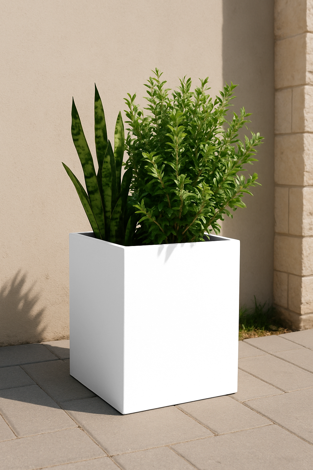 Plain Square Planters