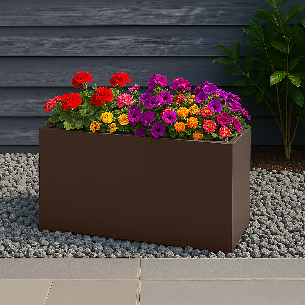 Plain Rectangular Planters