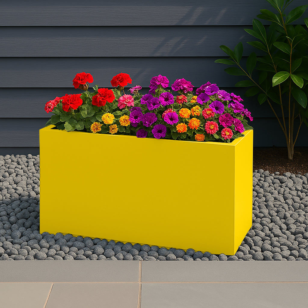 Plain Rectangular Planters